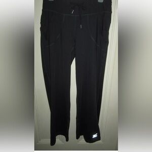Mizuno Performance Elite 9 Black Athletic Microfiber Straight Pants Size Small
